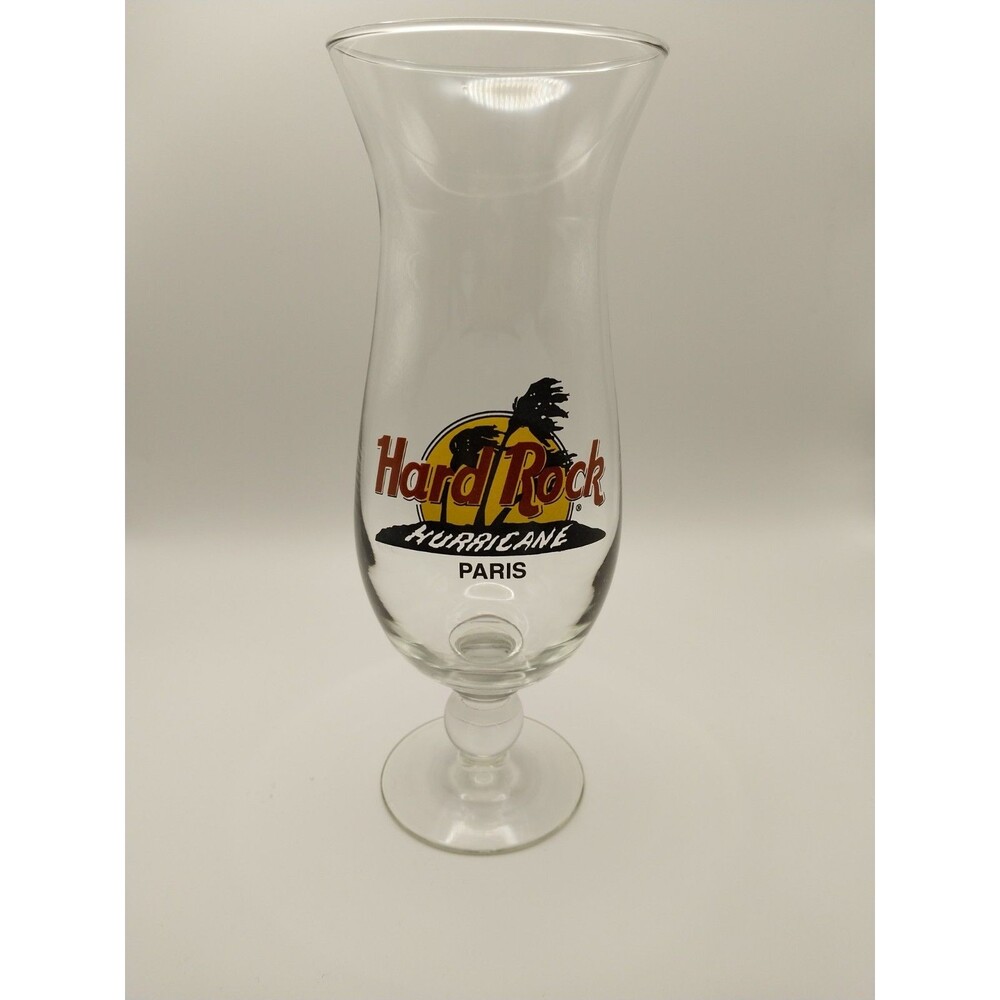 Hard Rock Cafe Hurricane Glass 9.25" Paris France